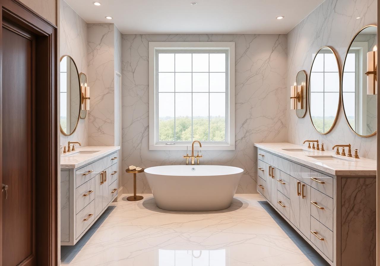 The Heights Master Bath — after remodel