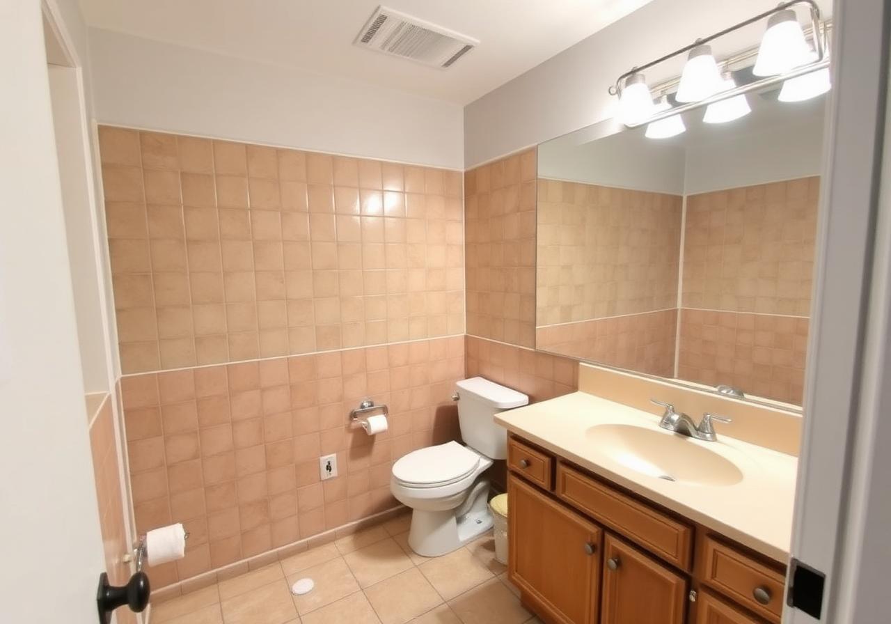 The Heights Master Bath — before remodel